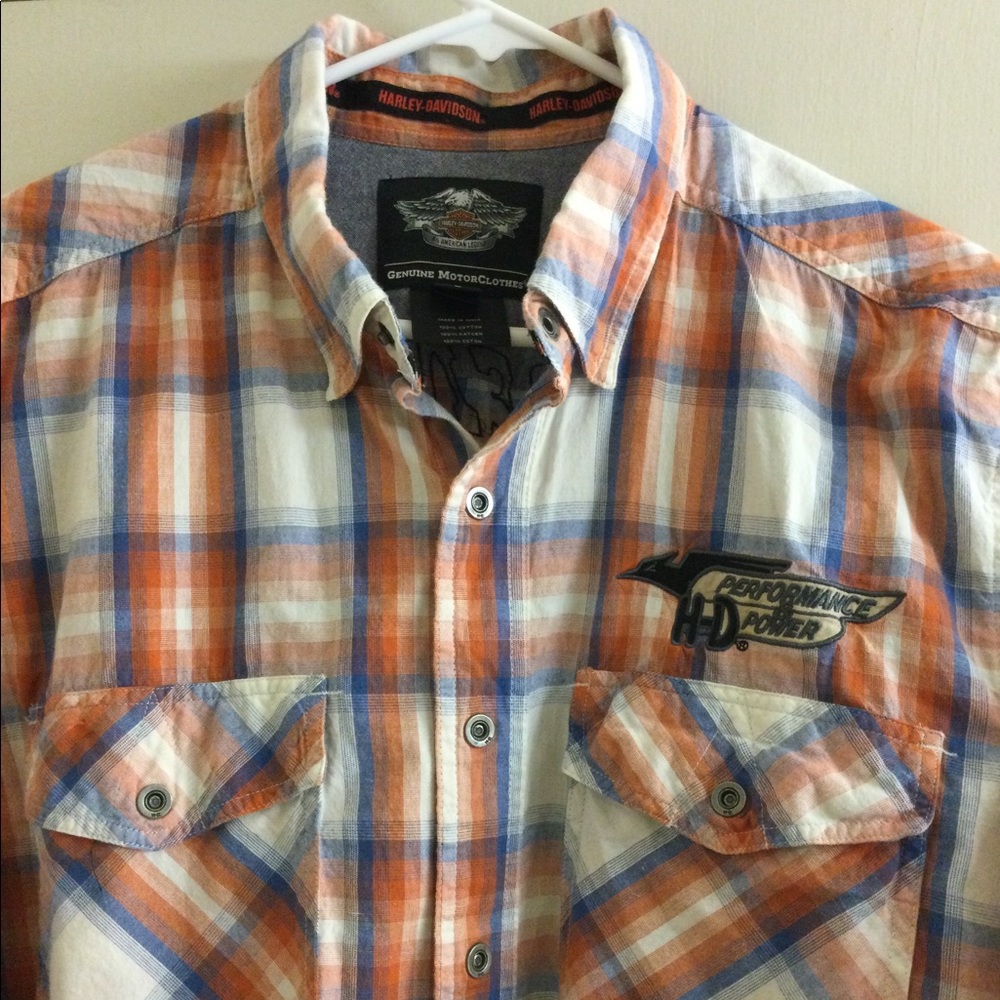 HARLEY DAVIDSON VINTAGE Men’s Shirt ❤️ - Picture 7 of 14